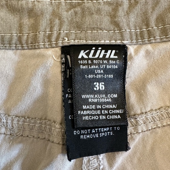 Kuhl Men's Ramblr 36 Cargo Shorts Hiking Outdoor - Picture 16 of 16